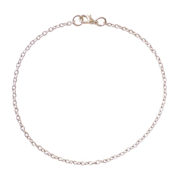 Silverkedja armband liten länk 2 mm - 20 cm Silverkedja armband liten länk 2 mm - 20 cm