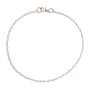 Silverkedja armband liten länk 2 mm - 20 cm Silverkedja armband liten länk 2 mm - 20 cm