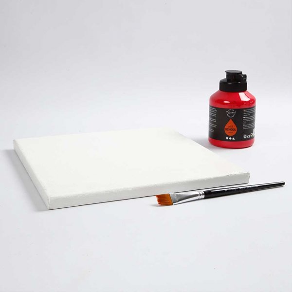 ArtistLine Canvas - vit - 30x30 cm - 10 st ArtistLine Canvas - vit - 30x30 cm - 10 st