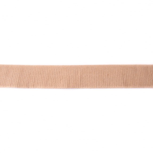 Bort/Kantbånd med frynser - Ruskind - 3 cm - Sand - Rand, Bånd & dekorationsbånd, Tekstilbånd & snor