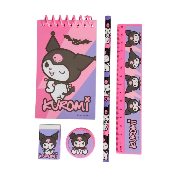 Skrivset Kuromi - 5 delar