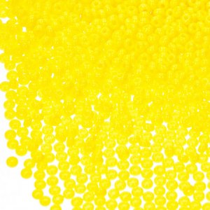 Rocaillespärlor ogenomskinliga ø 2,6 mm - gul 17 g Rocaillespärlor ogenomskinliga ø 2,6 mm - gul 17 g