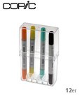 Copic Ciao Display - 12 - Copic Ciao, Copic-penne, Markers, Penne, Penne, kridt & tusch