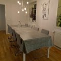 Kundebillede Voksdug - Grå/Hvid Meleret