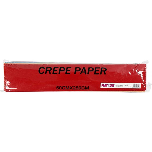 Kräppapper - mixade färger - 15 ark Kräppapper - mixade färger - 15 ark