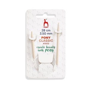 Pony Classic kort rundstickor Pony Classic kort rundstickor