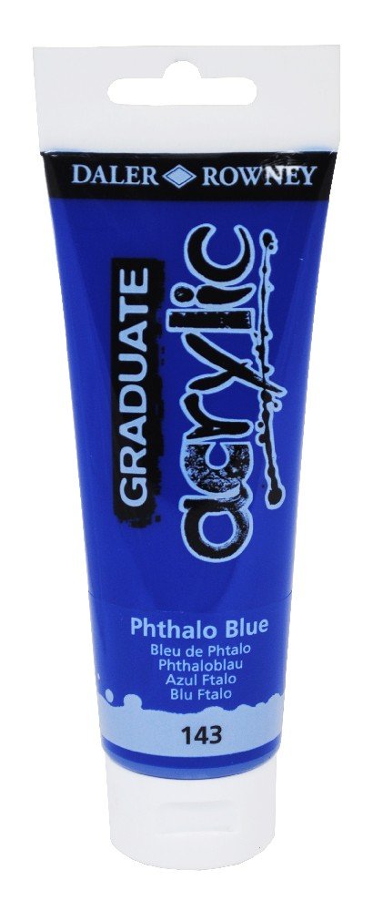 Akrylfärg Graduate 120 ml - Phtalo blue - Akrylfärger, Konstnärsfärger
