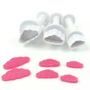 Utstickare - Dekofee - Moln - 3-pack Utstickare - Dekofee - Moln - 3-pack