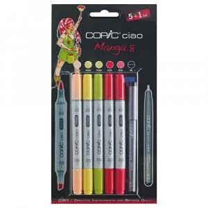 Copic Ciao 5 + 1 - Manga