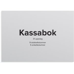 Kassabok - A4L