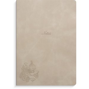 Mumi notesbog A5 linjeret beige Mumi notesbog A5 linjeret beige