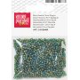 Glasp�rlor 2,5 mm, 20 g, gr�na matt