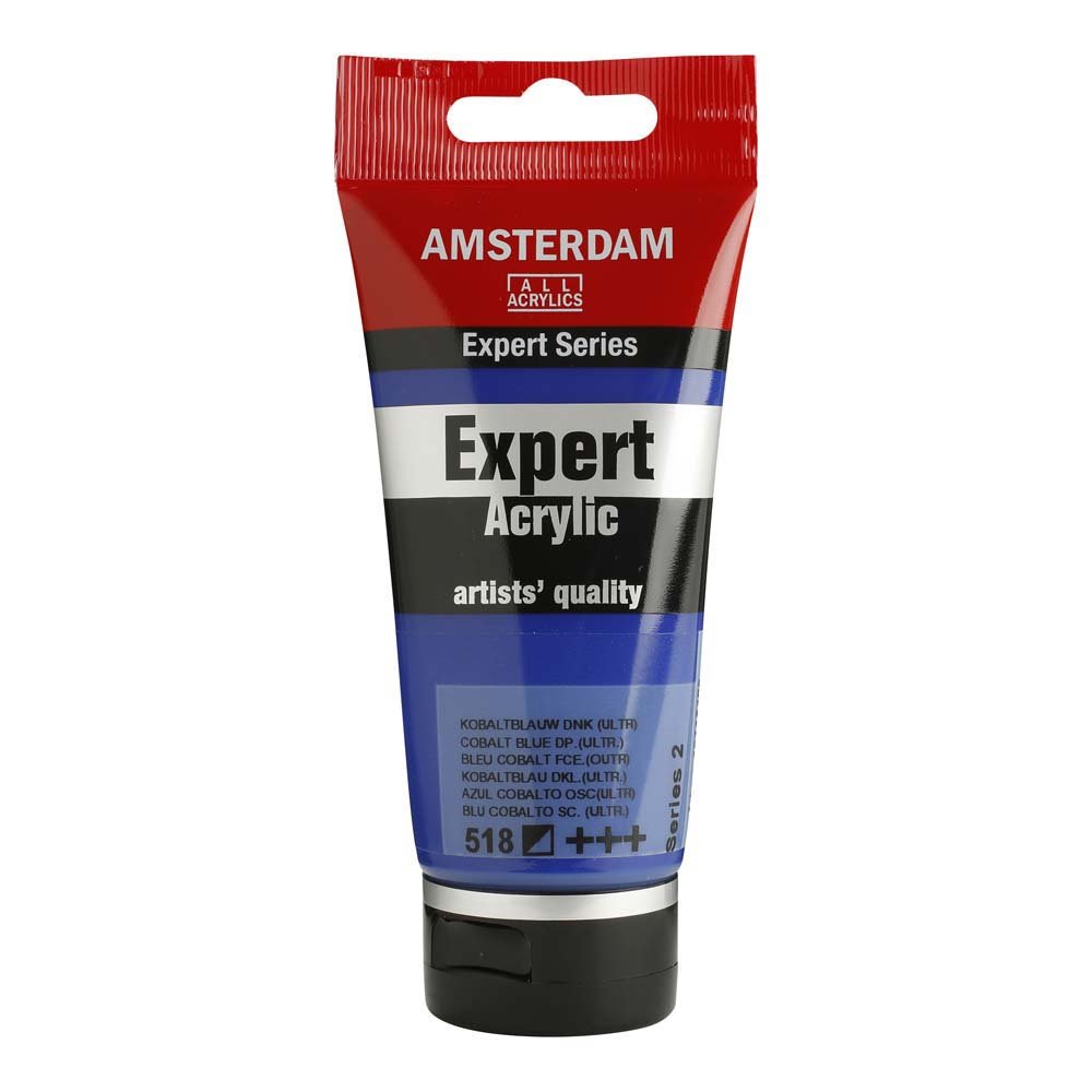 Amsterdam Acrylic Expert - 75 ml -Koboltblå Dyb (ultramarine) - Akrylfarver, Kunstnerfarver