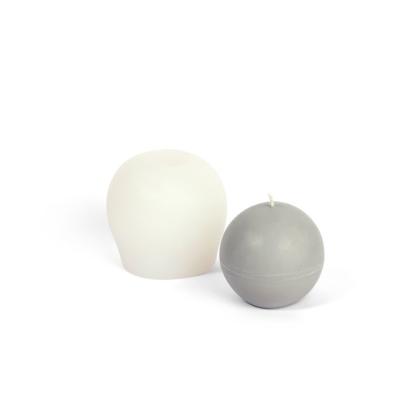 Silikonform för kula, Ø 5,5 cm Silikonform för kula, Ø 5,5 cm