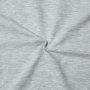 French Terry-stoff i genser Fashion Basic 2 - 150 cm - Lys gråmelert