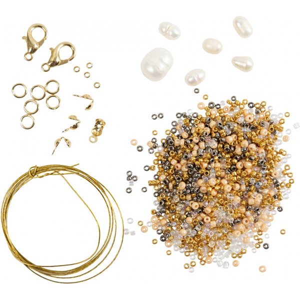 Mini DIY Kit Smycken - Armband och halsband med lås Mini DIY Kit Smycken - Armband och halsband med lås