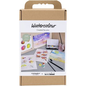 DIY-sett Akvarell Kreativitet i en eske 1 pakke DIY-sett Akvarell Kreativitet i en eske 1 pakke