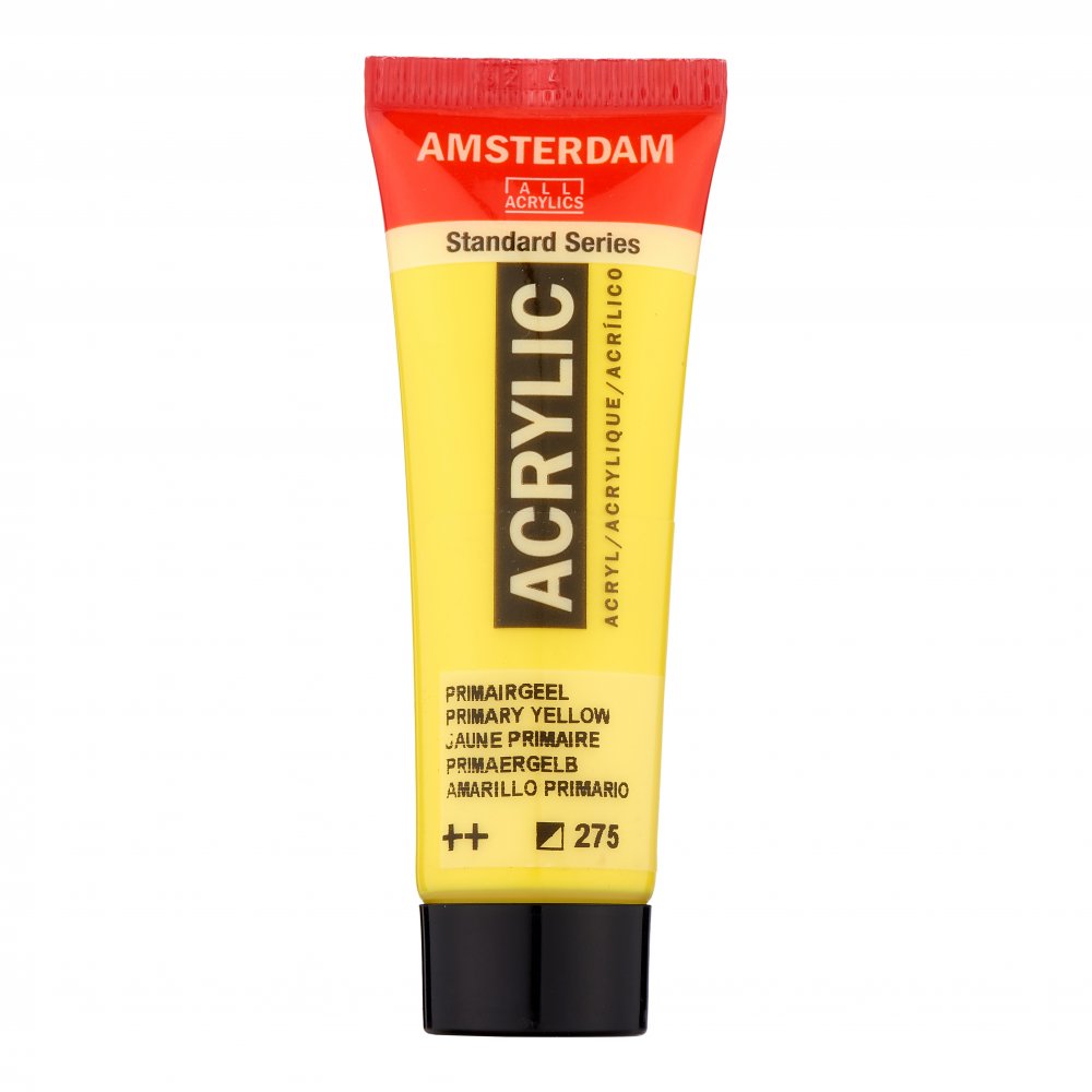 Akrylmaling Amsterdam 20 ml - Prim.Yellow - Akrylfarver, Kunstnerfarver