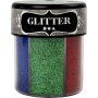 Glitter - mixade frger - 6 x 13 g