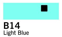 Copic Marker - B14 - Light Blue - Tuschpenne, Penne, Penne, kridt & tusch