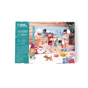 Adventskalender med 24 askar att fylla Adventskalender med 24 askar att fylla