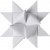 Stjernestrips - hvid - 11,5 cm - 100 strimler