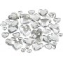 Rhinestones - silver - 6+10+14 mm - 252 st