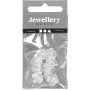 L�s till �ronstickare 10 mm Transparent 10 par