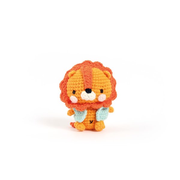 Minigurumi-kit lejon Kazuo 10 cm Minigurumi-kit lejon Kazuo 10 cm