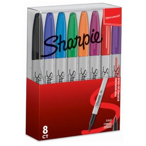 Mrkpenna Sharpie Permanent Marker - 8-pack