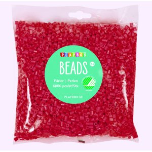Perler 6000 stk. røde Perler 6000 stk. røde