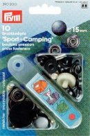 Nittryckknapp SP.&CAMP. mässing oxiderad svart 15 mm 10 st Nittryckknapp SP.&CAMP. mässing oxiderad svart 15 mm 10 st