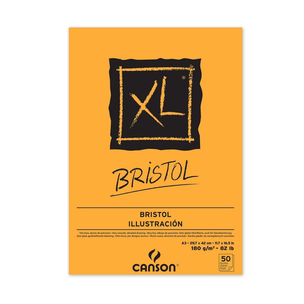 Canson XL Bristol 180g - A3 - Skitseblok, Blok