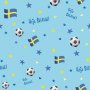 Mønstret jersey Cheer Sverige 150 cm - VM Mønstret jersey Cheer Sverige 150 cm - VM