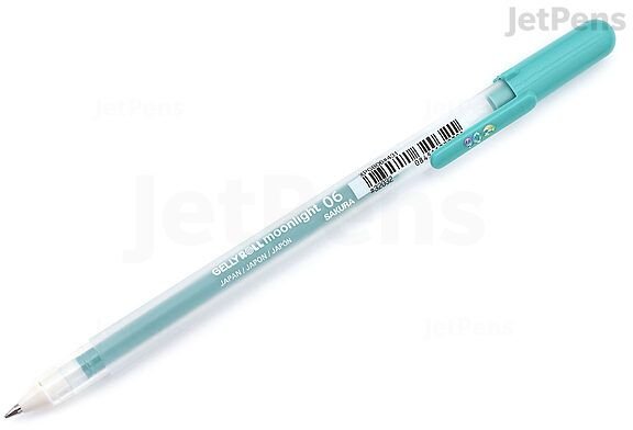 Gelpenn Sakura Gelly Roll Moonlight 06 - Blue Green - Gelpenner, Penner, Penner, fargestifter og blekk
