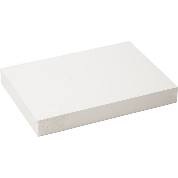 Akvarellpapper - vit - A5 - 200 g - 100 ark Akvarellpapper - vit - A5 - 200 g - 100 ark