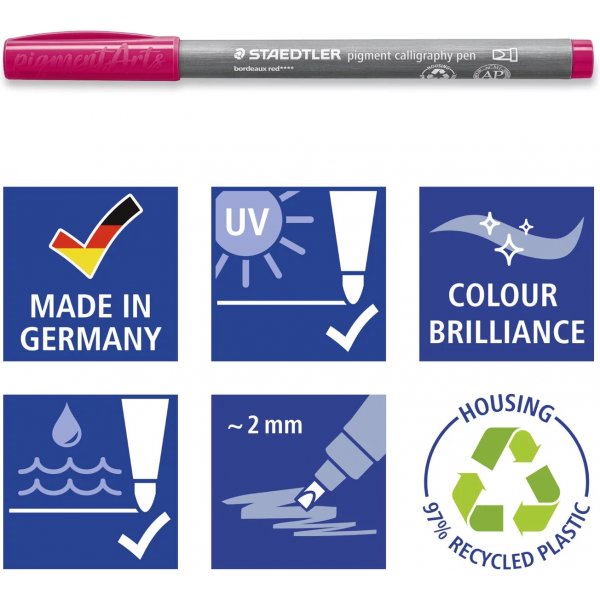 Kalligrafipenna pigment Kalligrafipenna pigment