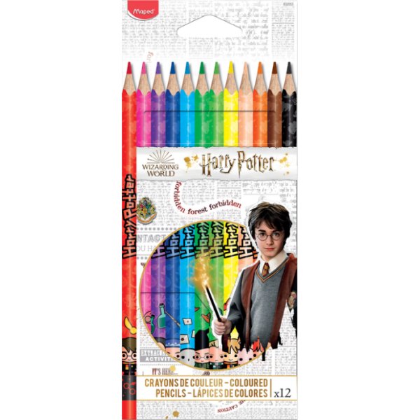 Harry Potter - F�rgpennor 12-pack