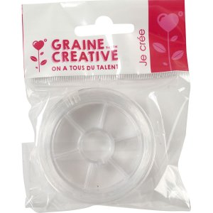 Transparent nylontr�d 5 m, diameter 0,5 mm