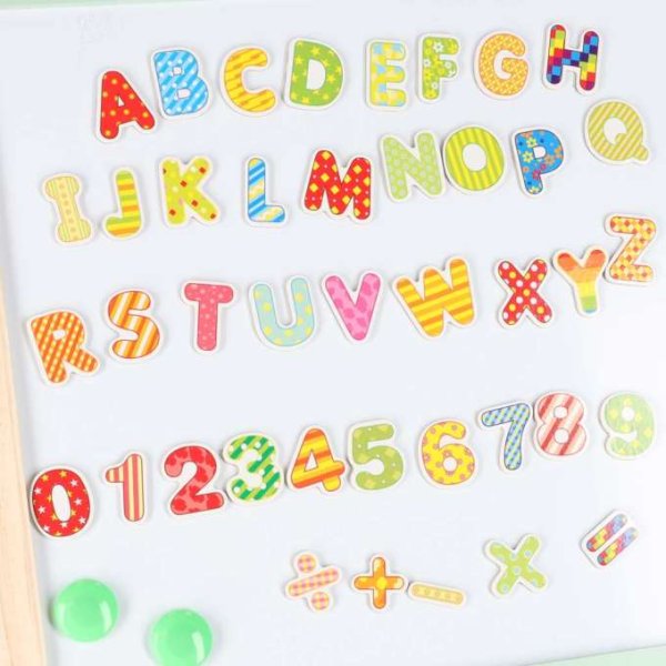 Utbildningstavla LULILO Kredo 3-i-1 med magnetisk whiteboard och griffeltavla 112 x 43 x 62 cm - Tr�