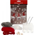 Mini DIY Kit - tomtenissar på snöre