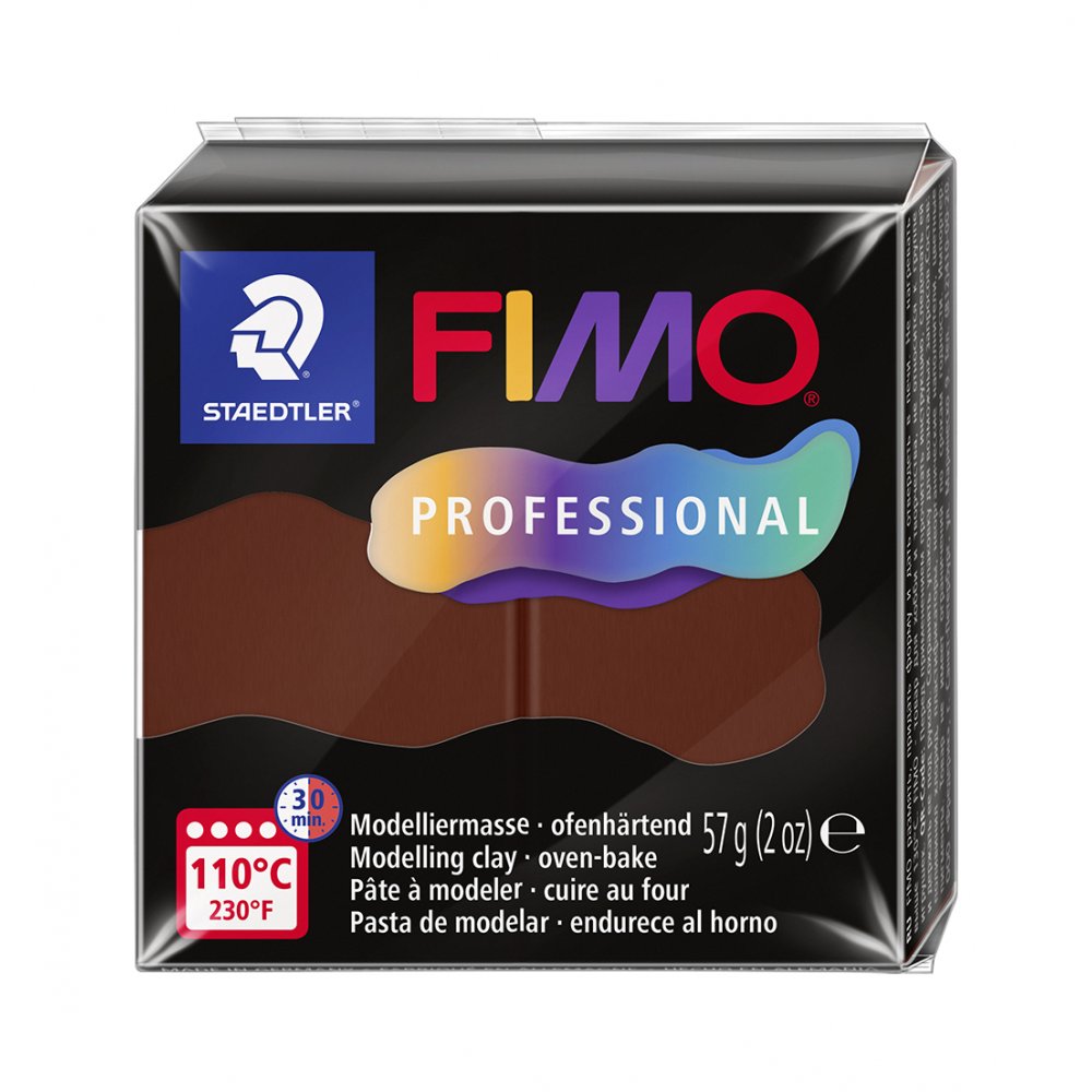 Modellervoks Fimo Professional 57 g - Chokolade - Fimolera, Modellere, Hobbyartikler til børn, Hobbymateriale, Håndværk