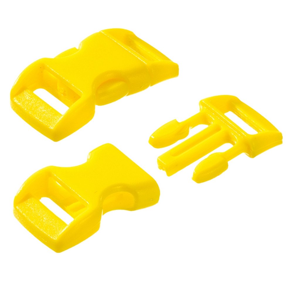 Klickspänne 16/20 mm - gul - Spännen, Knappar & andra fästanordningar, Sytillbehör & sybehör