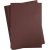 Farget papp - mrkebrun - A2 - 180 g - 100 ark
