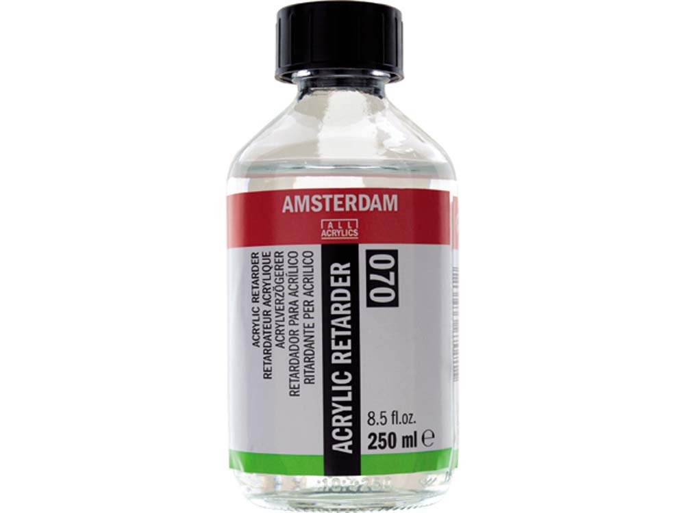 Retarder Amsterdam - 250 ml - Akvarelmedium, Malermedium, Fernis og kunstner medier til kunstmaling