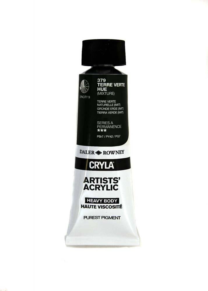 Akrylfärg Cryla 75ml - Terre Verte Hue - Akrylfärger, Konstnärsfärger