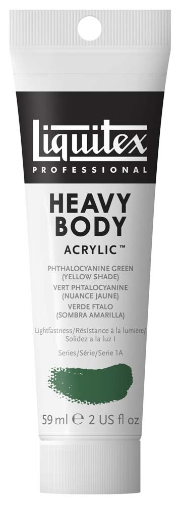 Akrylfärg Heavy Body Liquitex 59 ml - 319 Phthalo green (yellow shade) - Akrylfärger, Konstnärsfärger