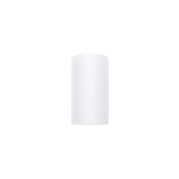 Tyll 8 cm x 20 m - Vit