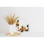 Pysselkit i filt � blomsterkrans
