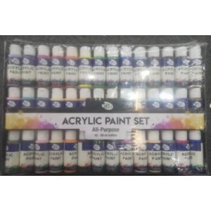 Megas�tt med f�rger konstn�r acryl 42x59ml